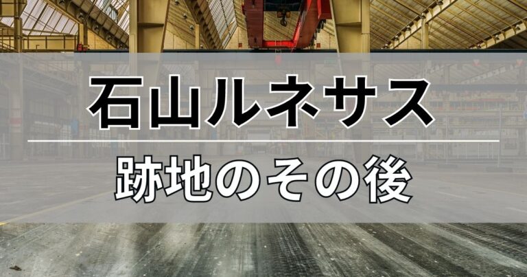 石山ルネサスの跡地に何ができるか